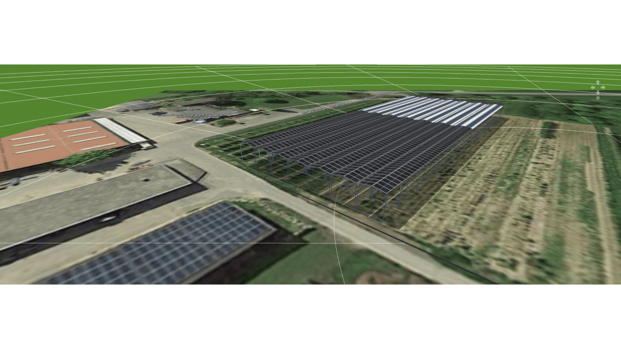 Planung Agri-Photovoltaik über Süßkirschen Heuchlingen