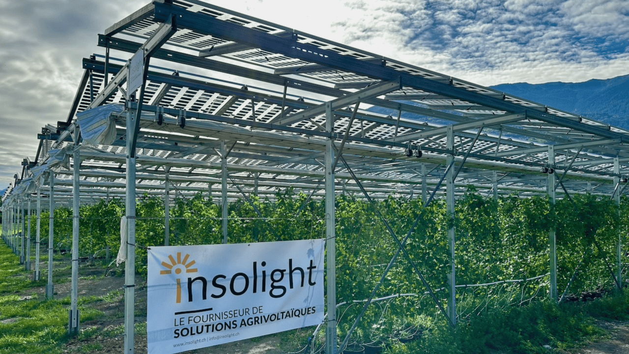 Agri-PV, Conthey, Schweiz