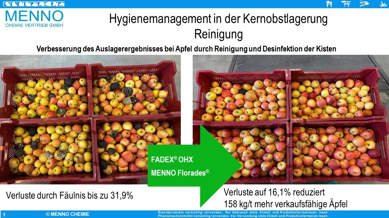 Steigerung des Auslagerergebnisses durch Hygienemaßnahmen