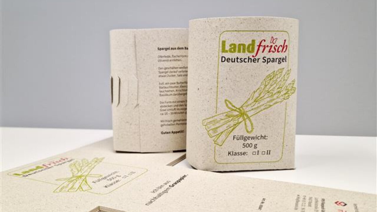 The environmentally friendly grass paper sleeve from Flexpack