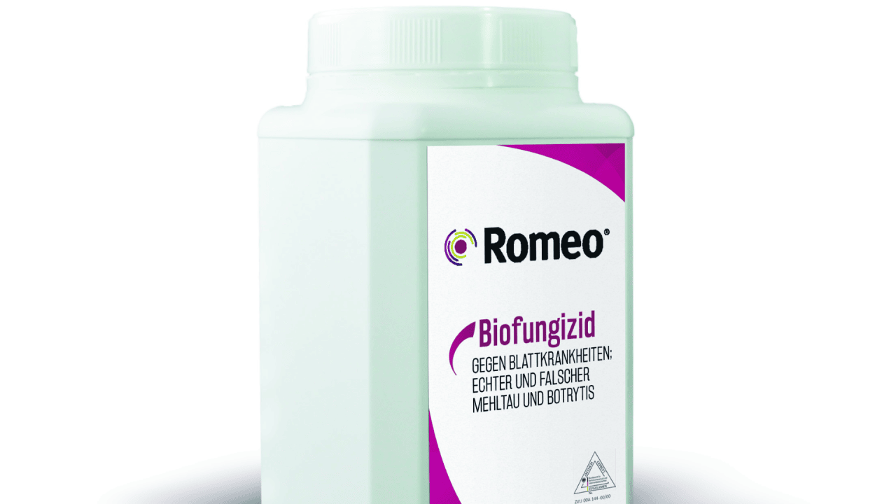 Romeo® - Biofungizid gegen Mehltau und Botrytis