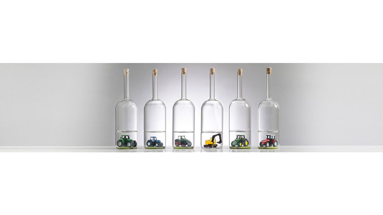 Flaschen und Verschlüsse von Südglas für die unterschiedlichsten Anwendungen.