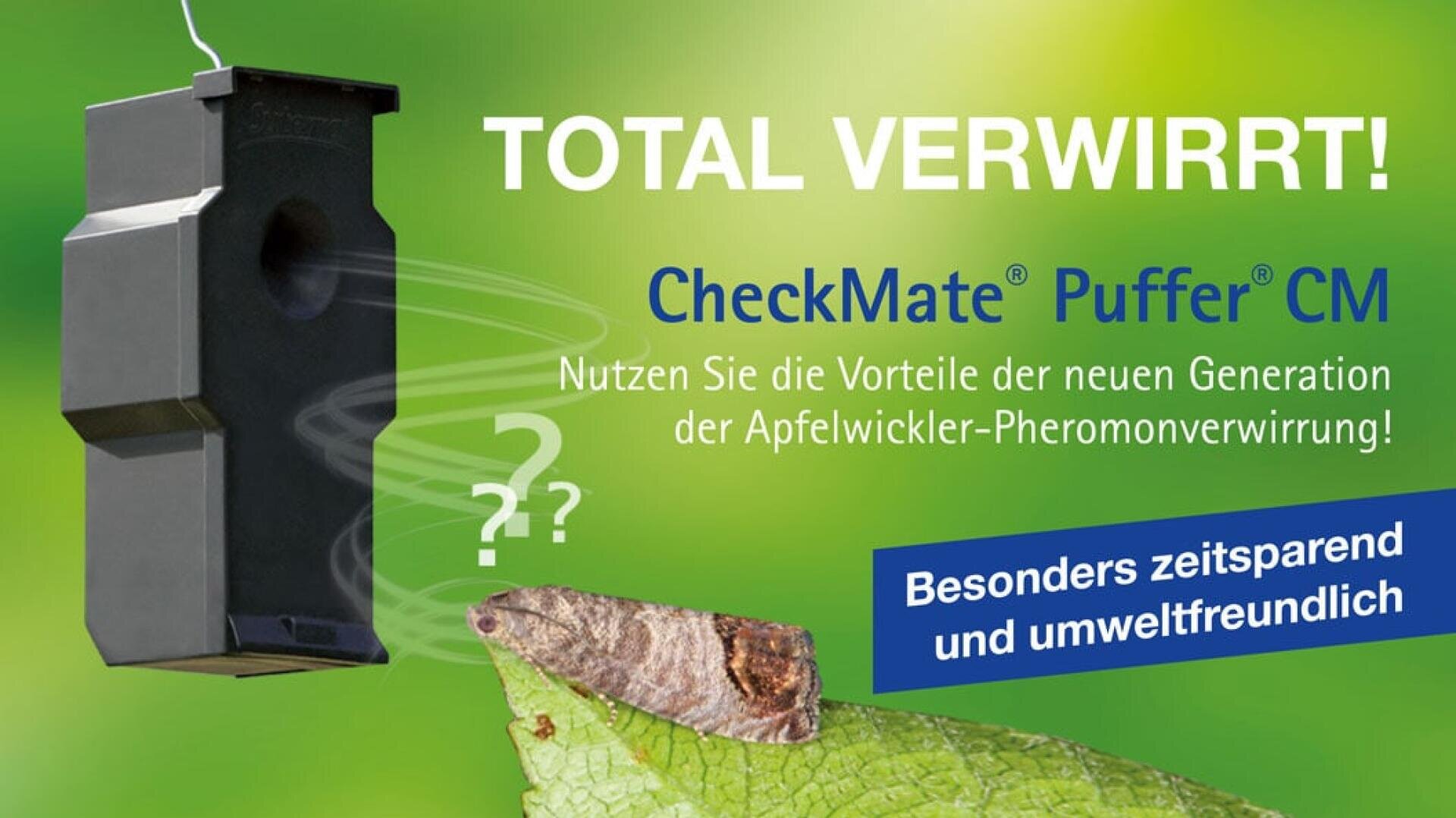 CheckMate® Puffer® CM- Pheromonverwirrung gegen Apfelwickler