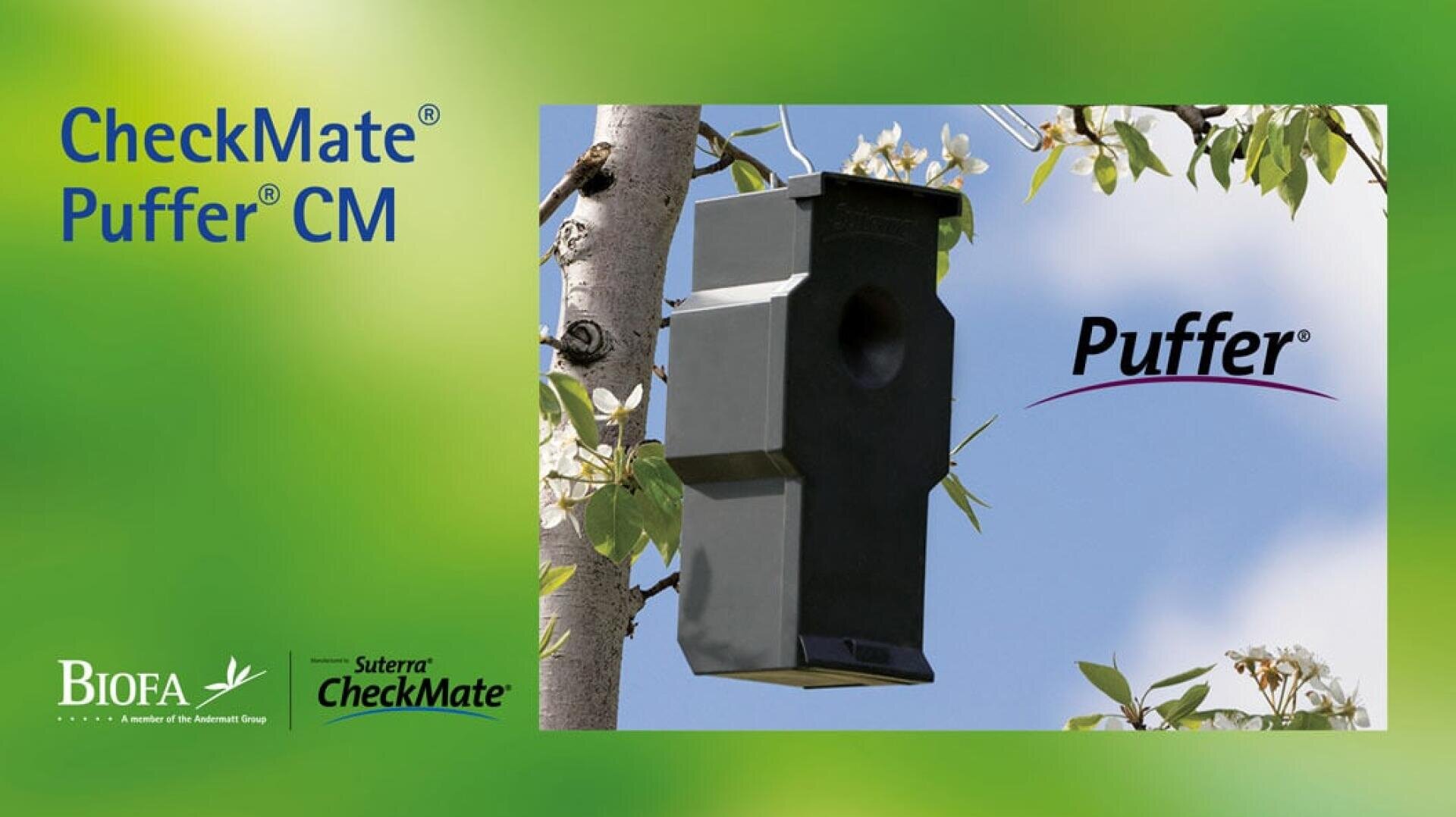 CheckMate® Puffer® CM- Pheromonverwirrung gegen Apfelwickler