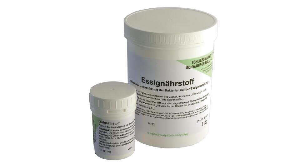 Essignährstoff - für die sichere Essigfermentation